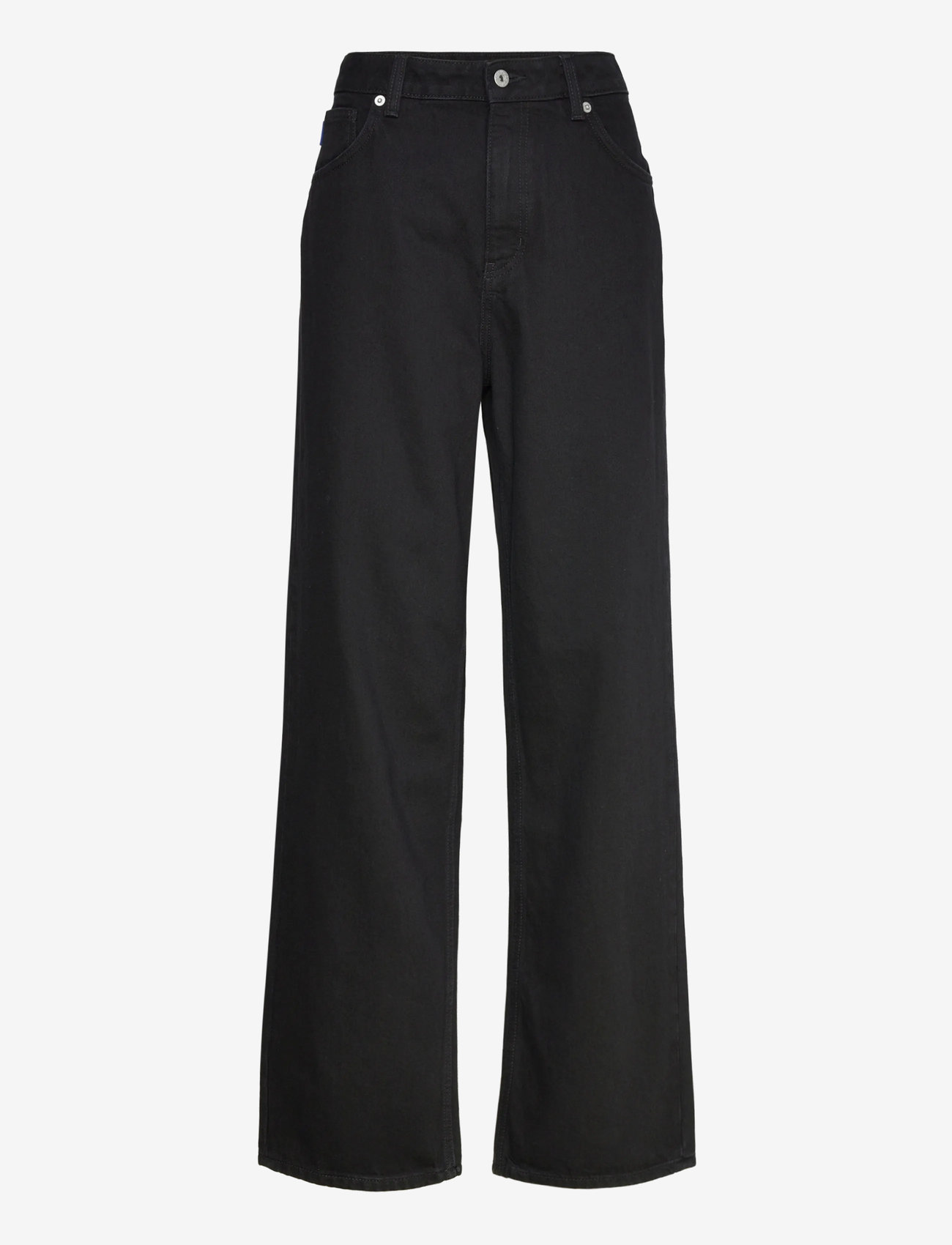 HUGO BLUE - Leni_B - laia säärega teksad - black - 0