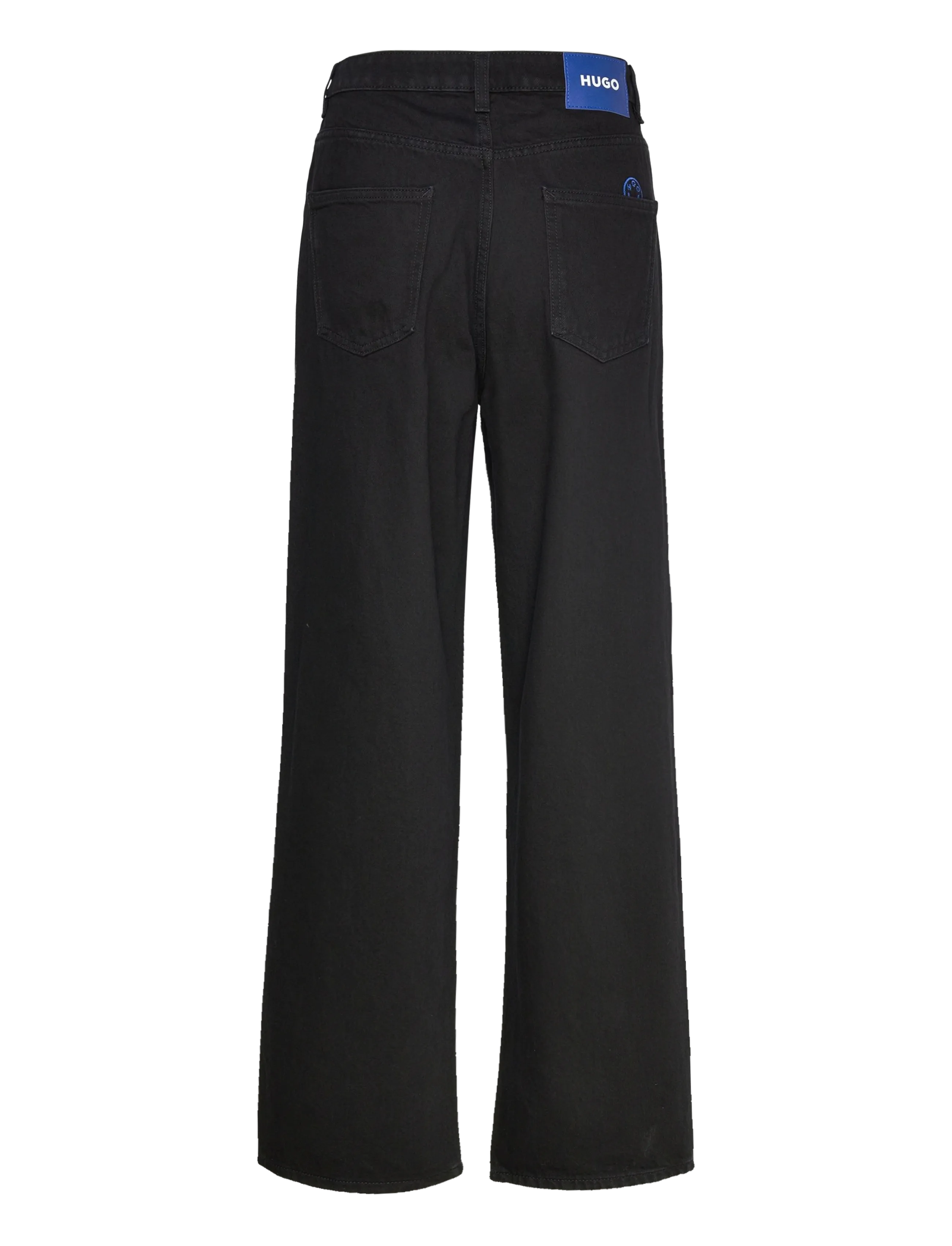 HUGO BLUE - Leni_B - brede jeans - black - 1