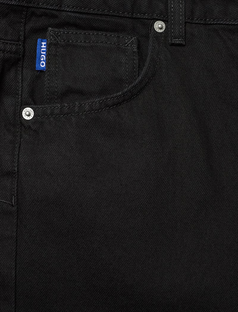 HUGO BLUE - Leni_B - hosen mit weitem bein - black - 2