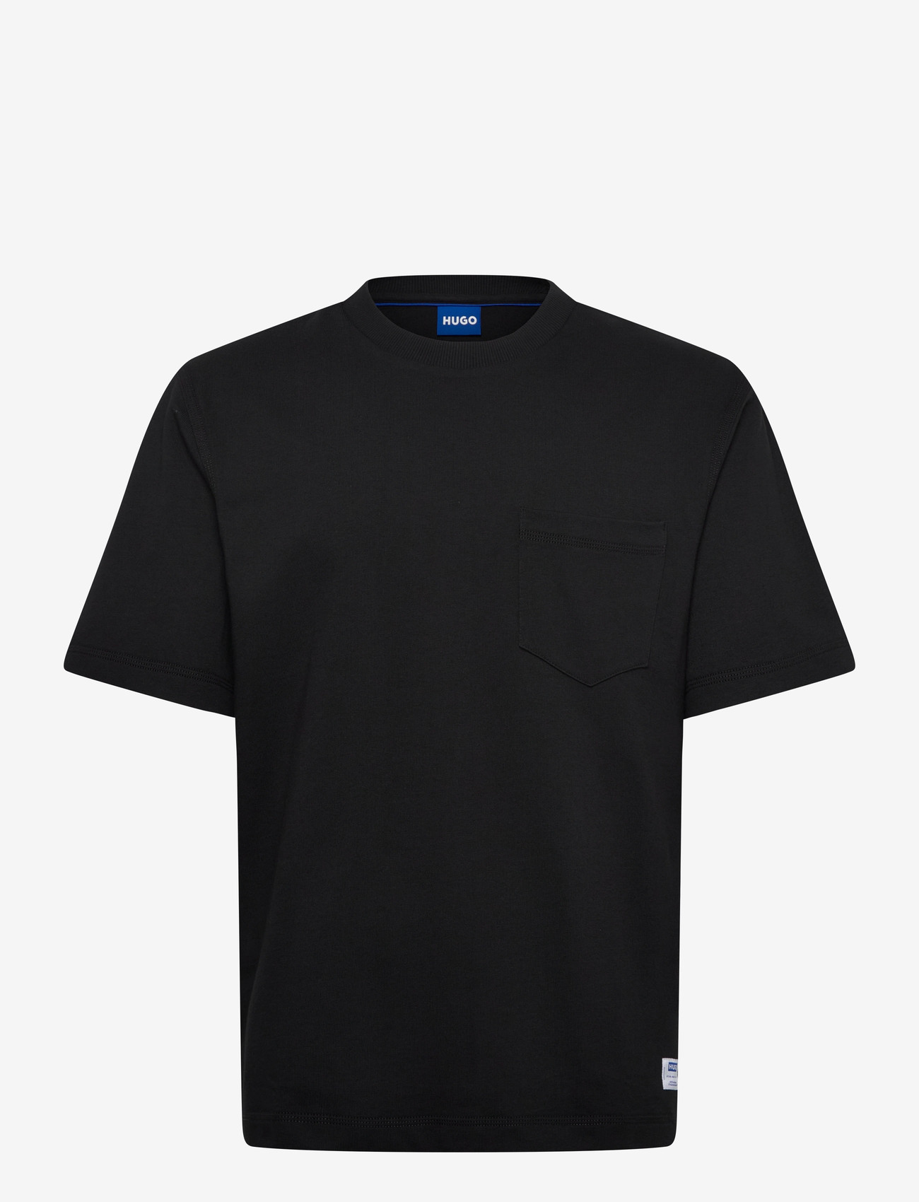 HUGO BLUE - Nestite - kortærmede t-shirts - black - 0
