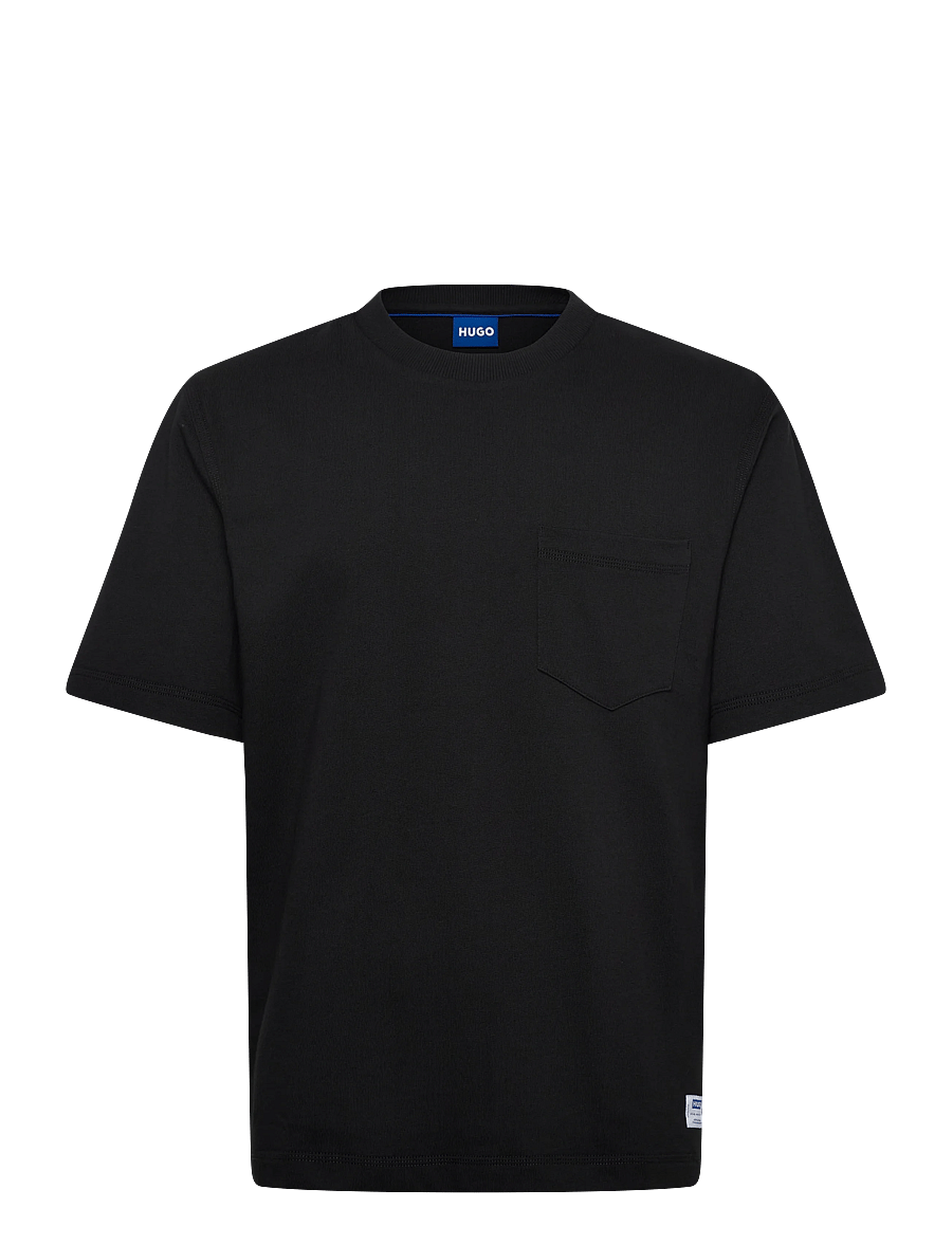 HUGO BLUE - Nestite - kurzärmelige t-shirts - black - 0
