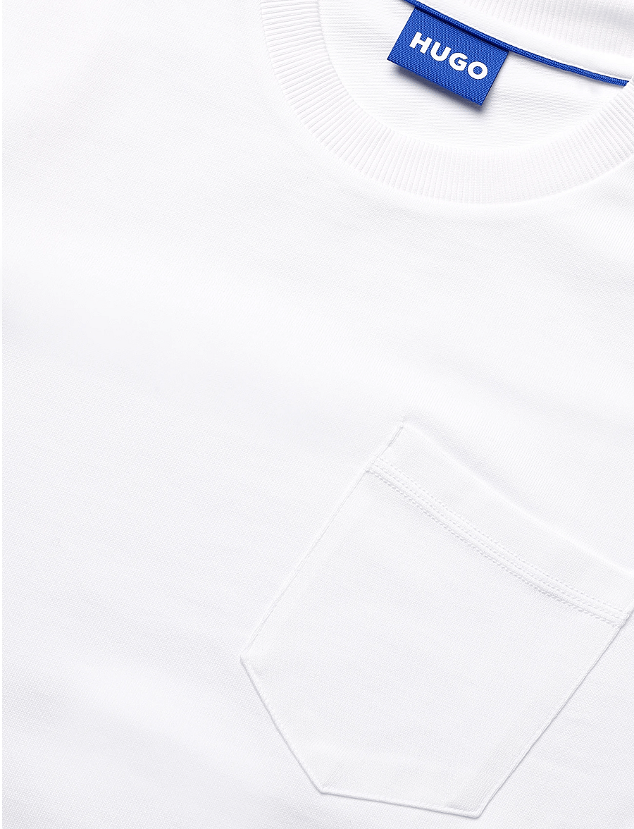 HUGO BLUE - Nestite - kurzärmelige t-shirts - white - 5