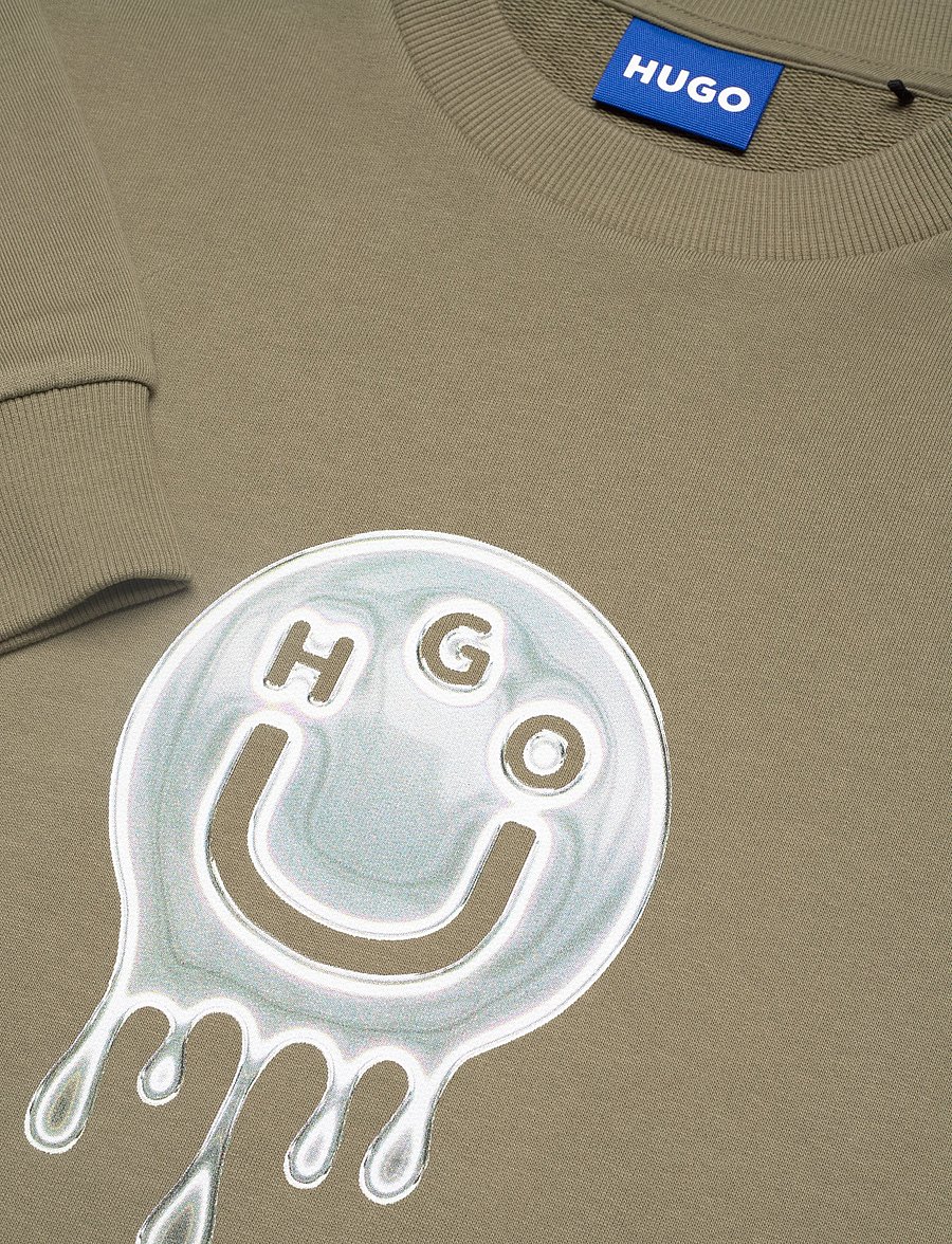 HUGO BLUE - Newirex - sweatshirts - open green - 5