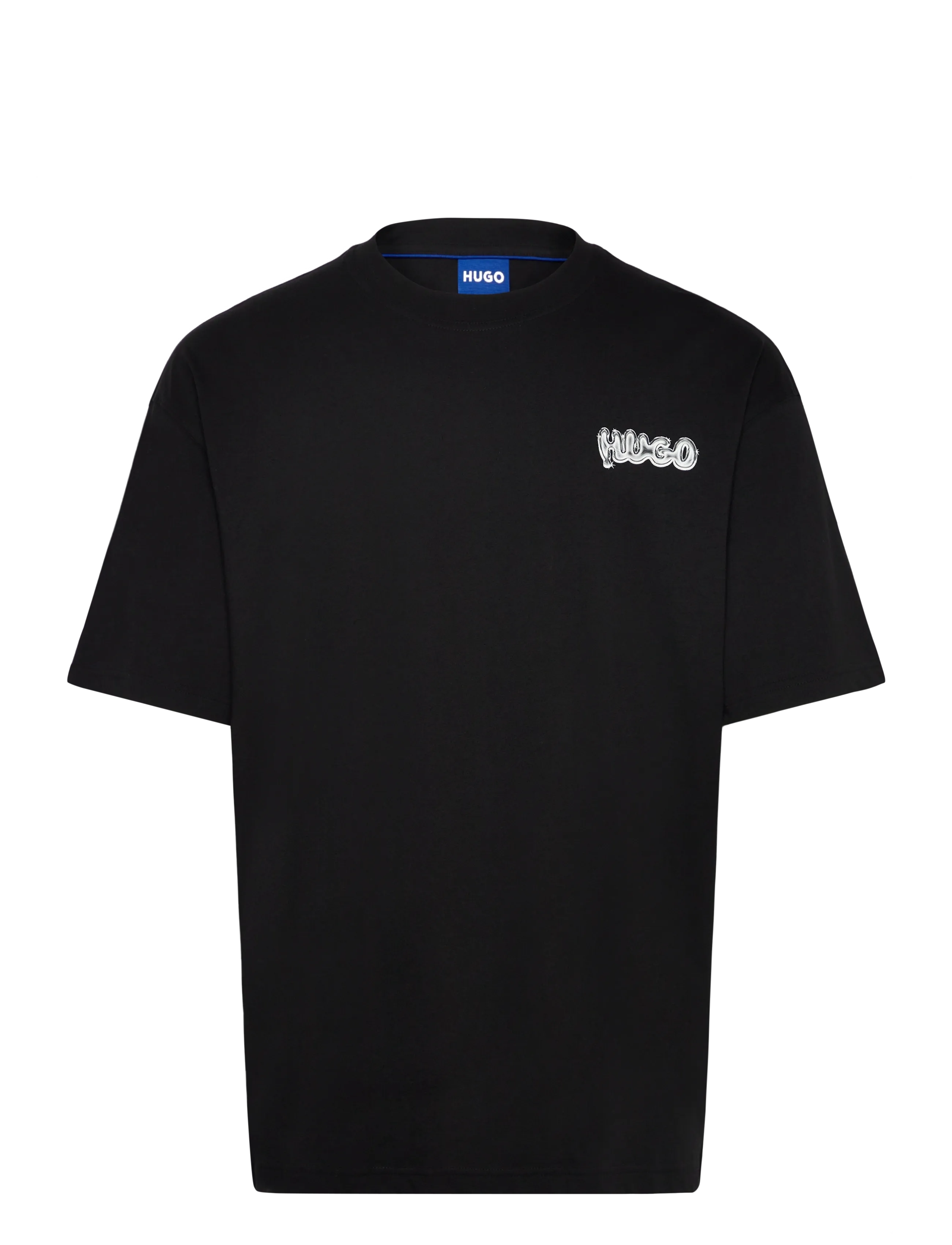 HUGO BLUE Nyrotee - Kläder - BLACK / black