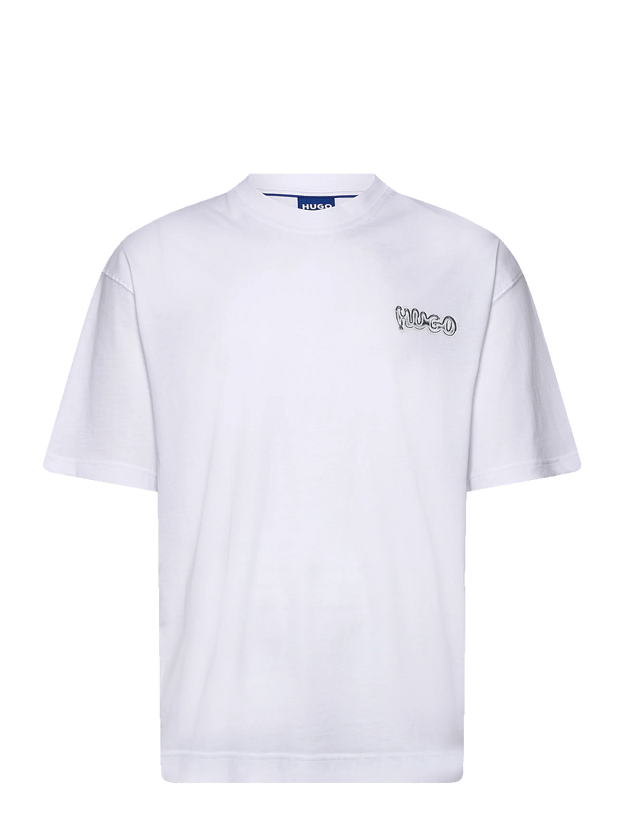 HUGO BLUE - Nyrotee - kurzärmelige t-shirts - white - 0
