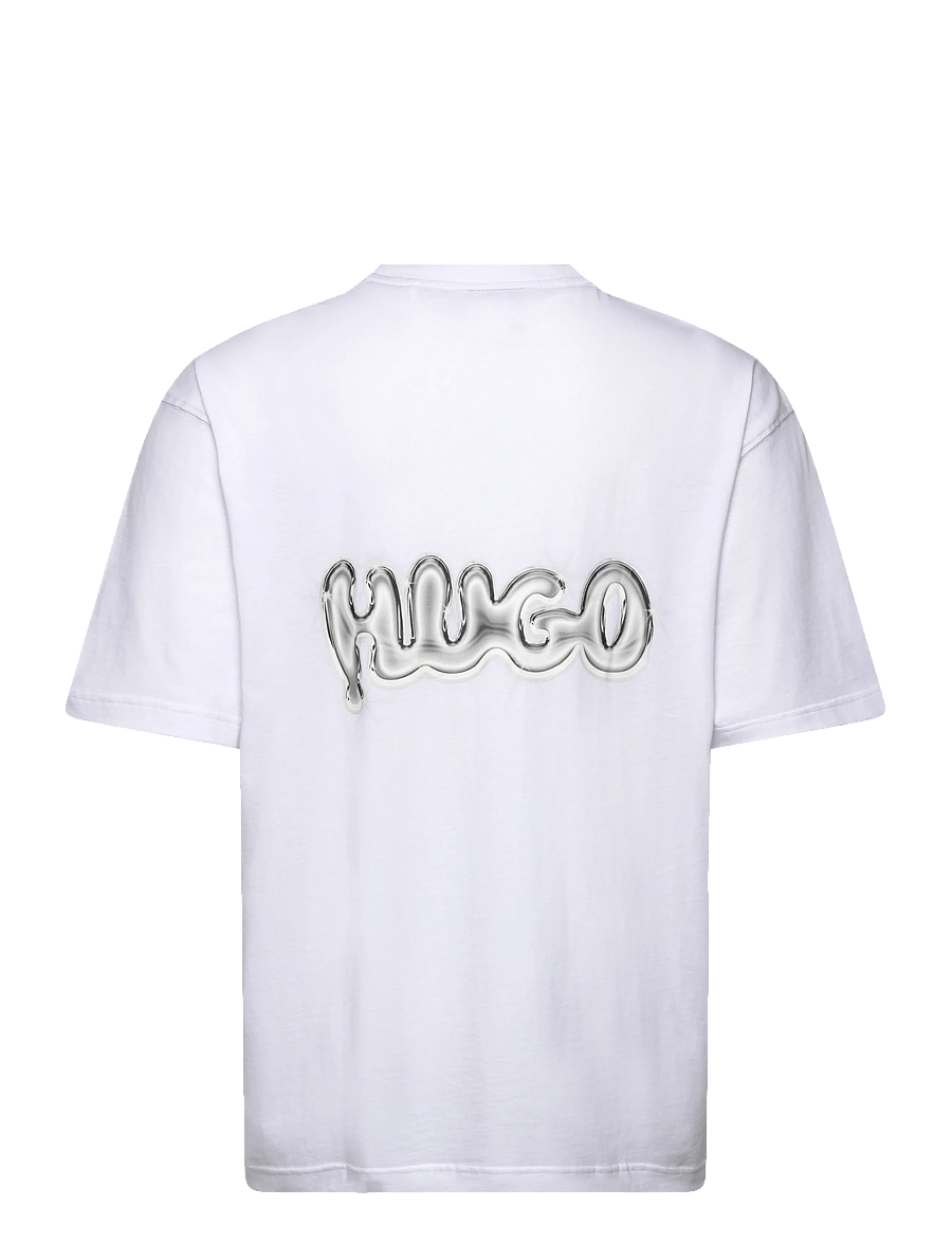 HUGO BLUE - Nyrotee - kurzärmelige t-shirts - white - 1