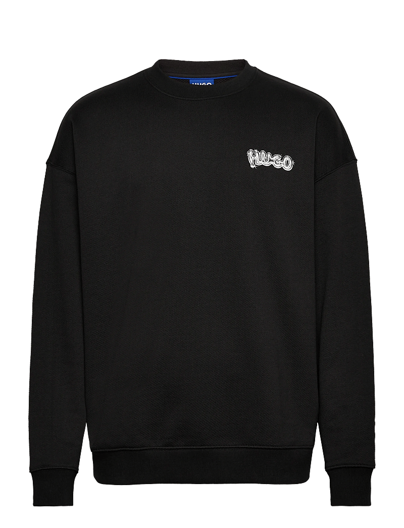 HUGO BLUE - Nyrocrew - sweatshirts - black - 0