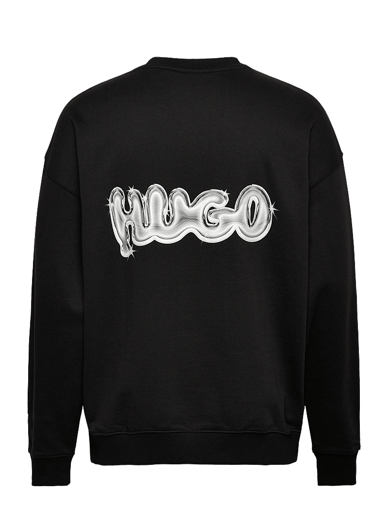 HUGO BLUE - Nyrocrew - sweatshirts - black - 1