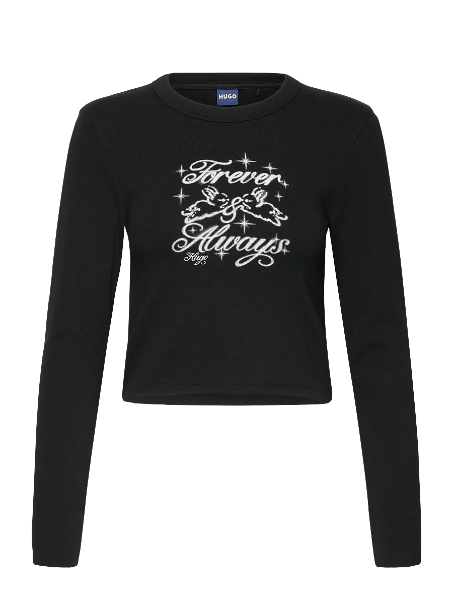 HUGO BLUE - Duspark_B - långärmade toppar - black - 0