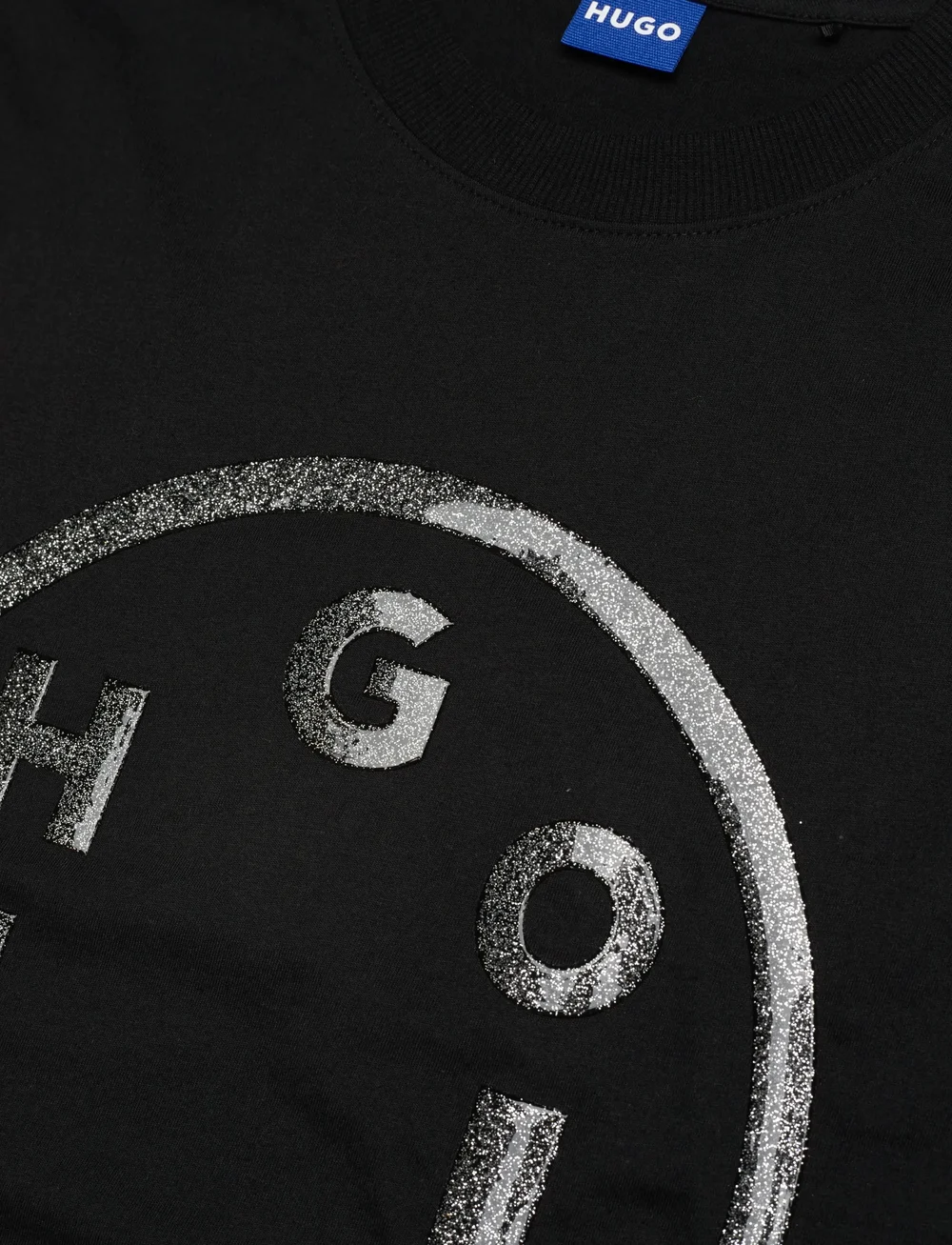 HUGO BLUE - Oversized_tee_B_6 - t-shirts - black - 2