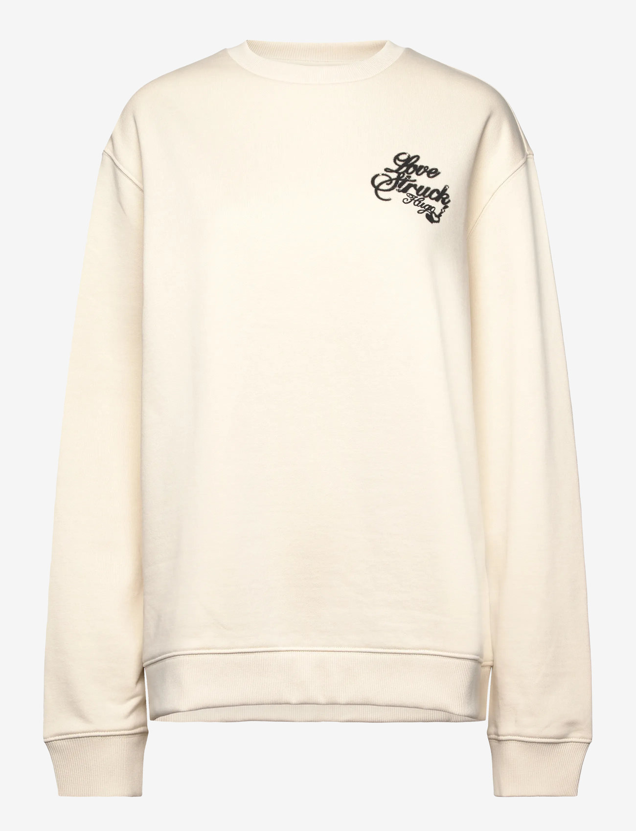 HUGO BLUE - Oversized Crew_B_4 - damen - open white - 0