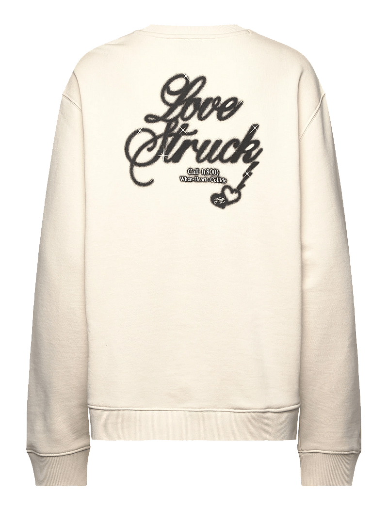 HUGO BLUE - Oversized Crew_B_4 - alltags-style - open white - 1