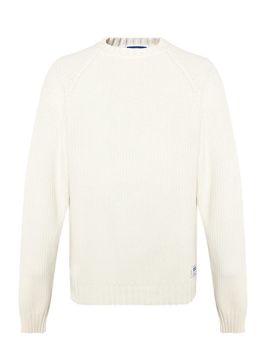 HUGO BLUE - Sonnee - rundhals - open white - 1