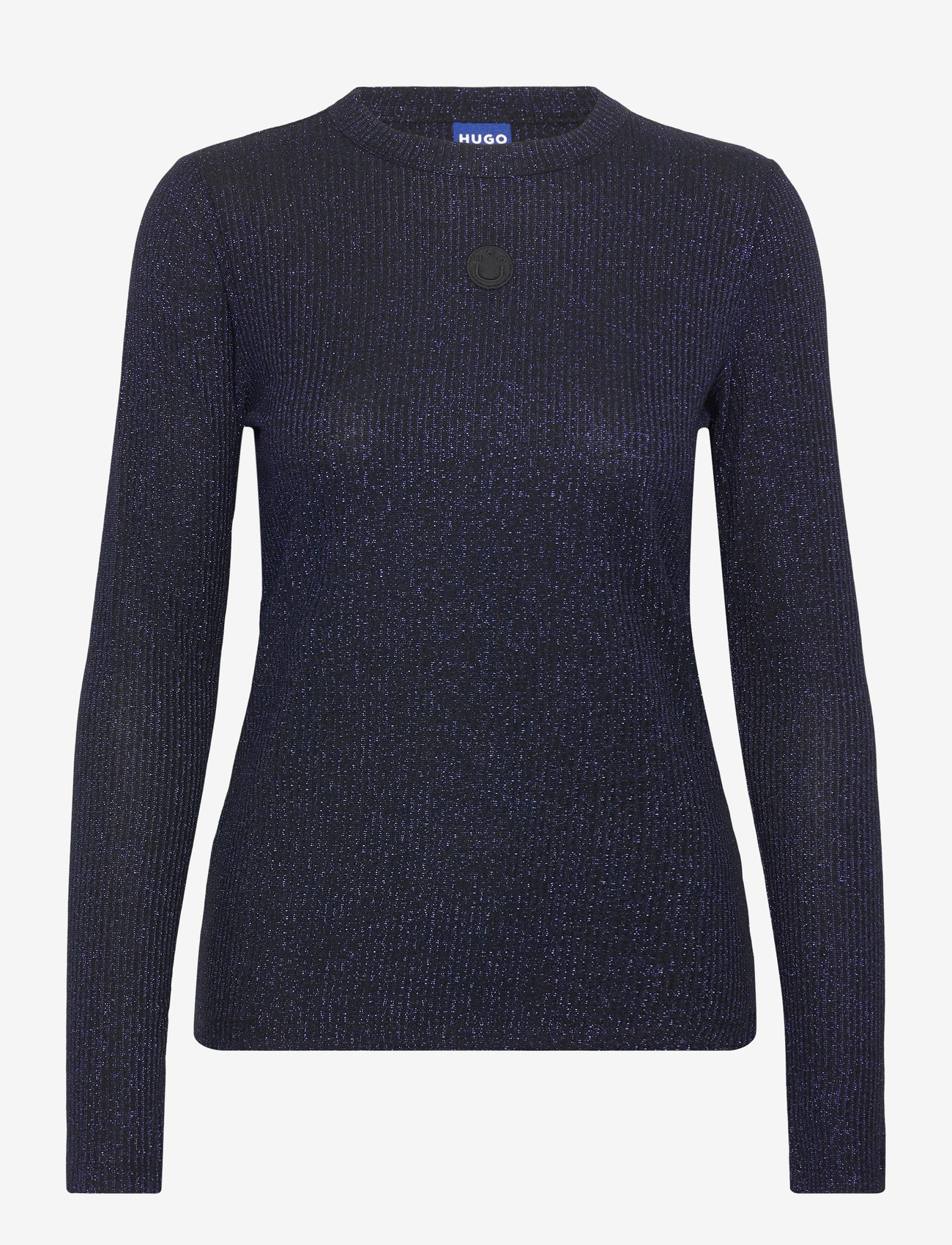 HUGO BLUE - Daloren_B_1 - langärmlige tops - black - 0