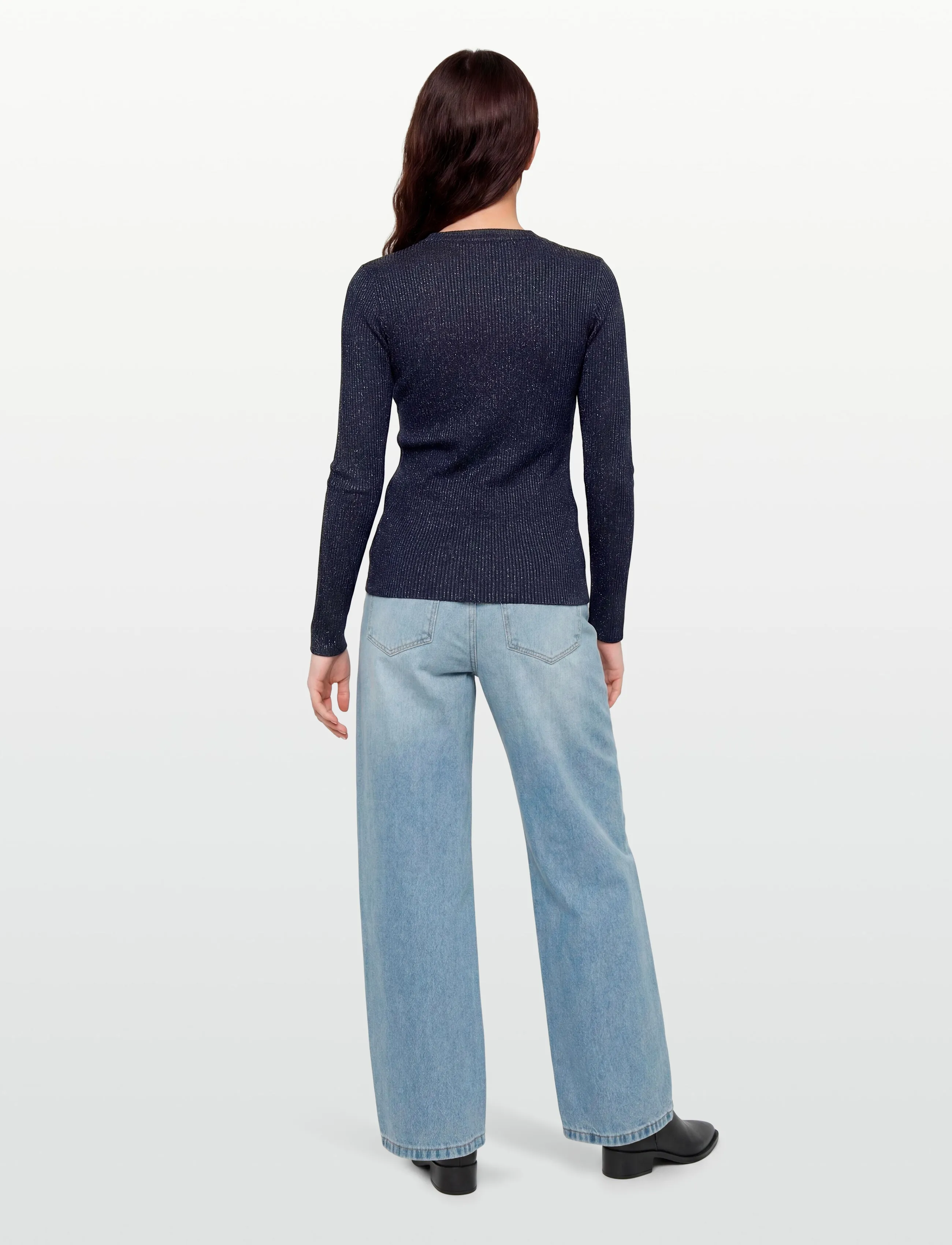HUGO BLUE - Daloren_B_1 - festtoppar - black - 4