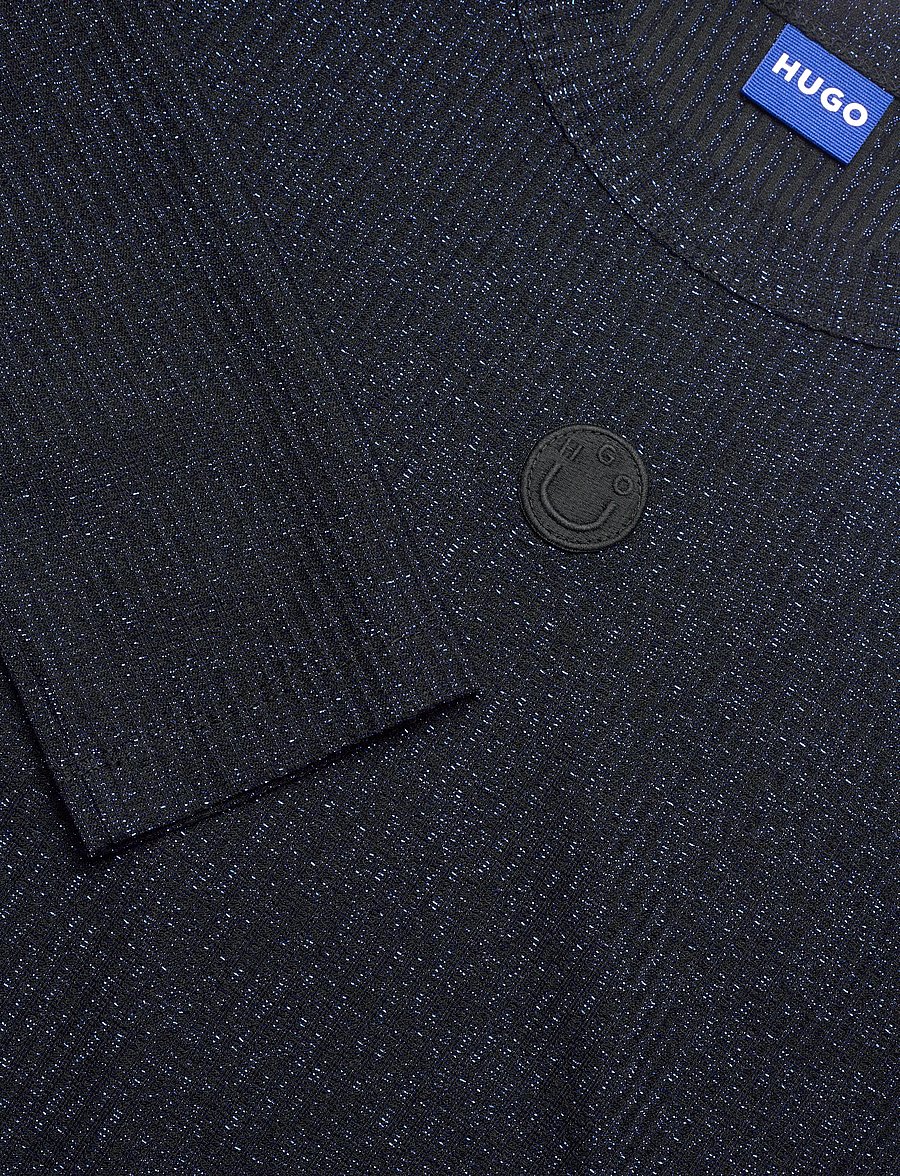 HUGO BLUE - Daloren_B_1 - topy z długimi rękawami - black - 2