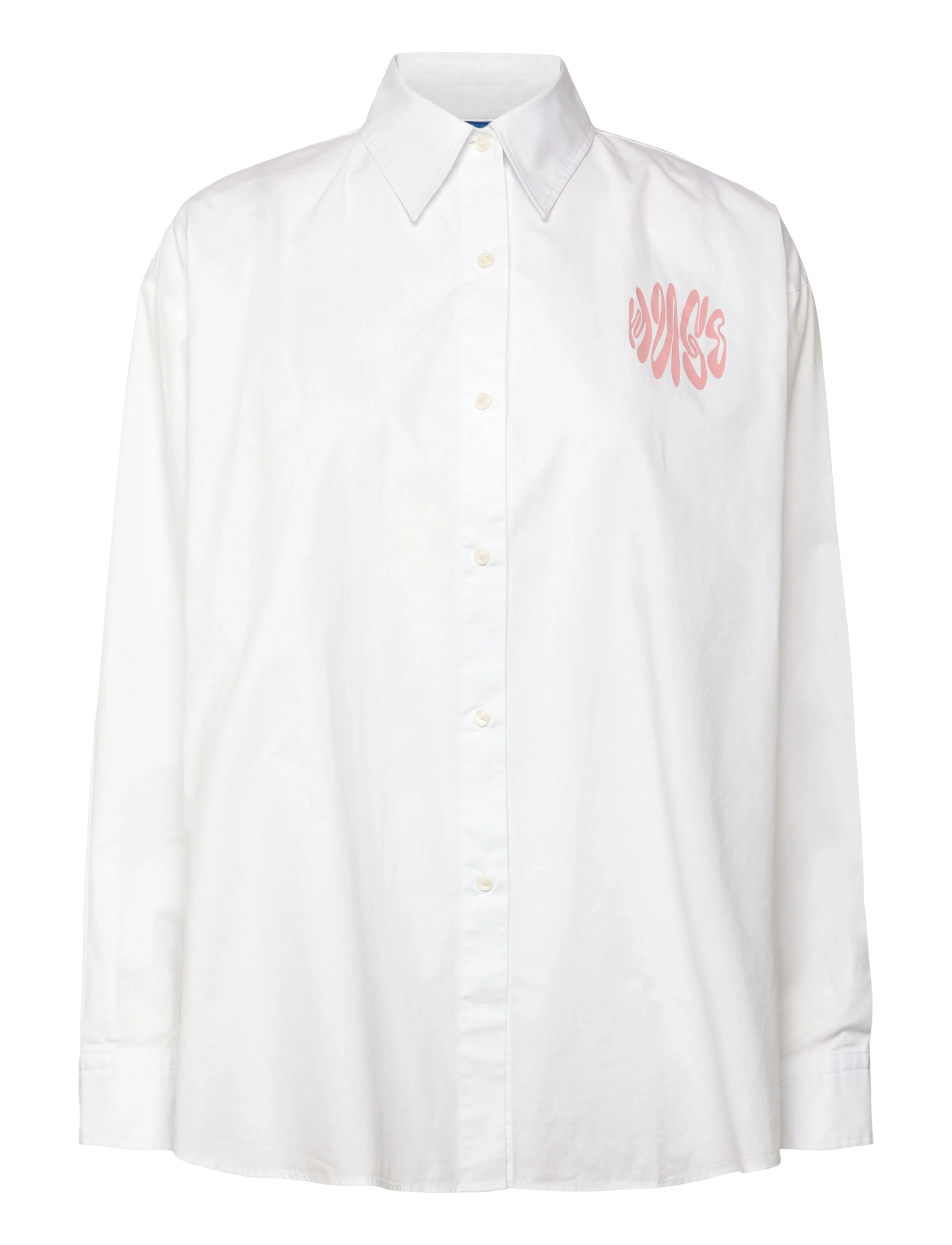 HUGO BLUE Elisana_B - Bluser & Skjorter - OPEN MISCELLANEOUS / white