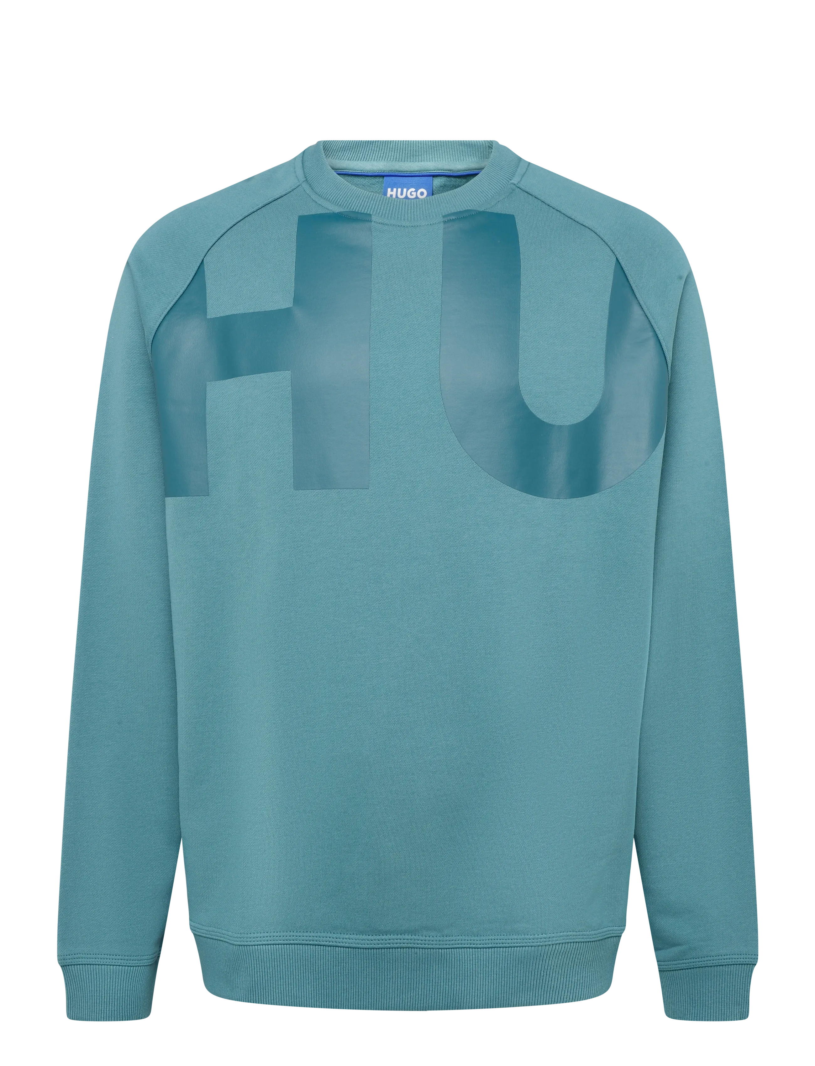 HUGO BLUE - Nalfcrew - sweatshirts - turquoise/aqua - 1