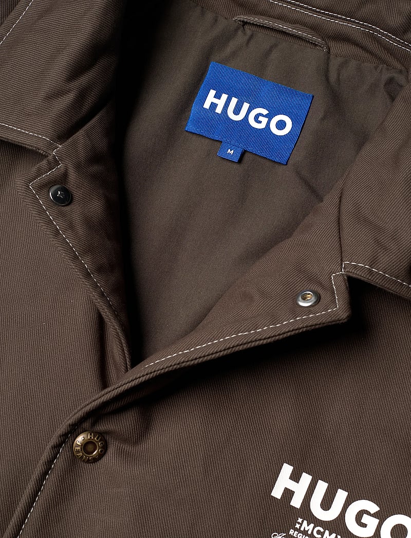 HUGO BLUE - Biyo2611 - frühlingsjacken - dark brown - 2