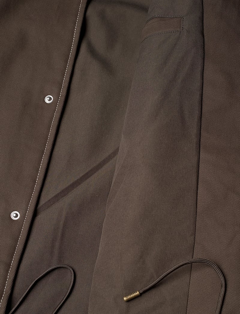 HUGO BLUE - Biyo2611 - frühlingsjacken - dark brown - 4