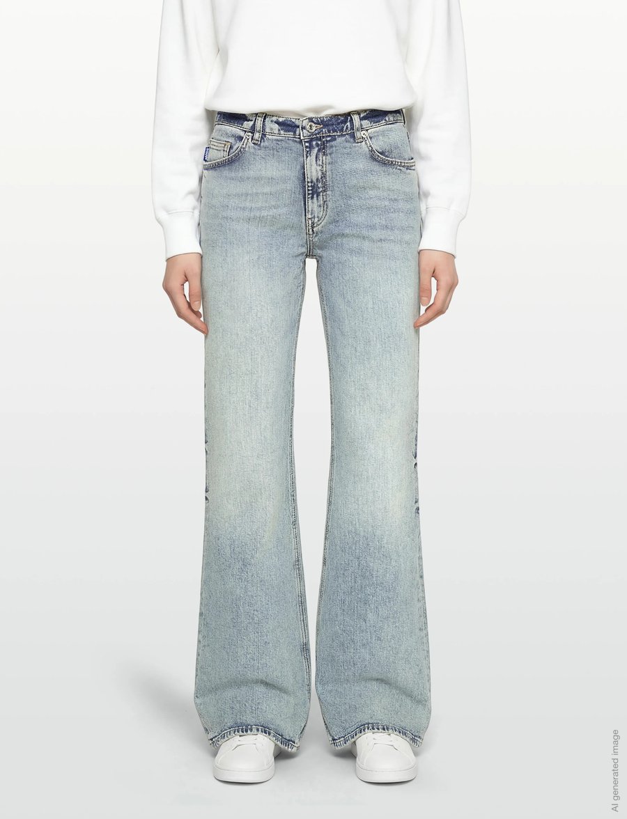 HUGO BLUE - Gelissa_B - schlaghosen - bright blue - 3