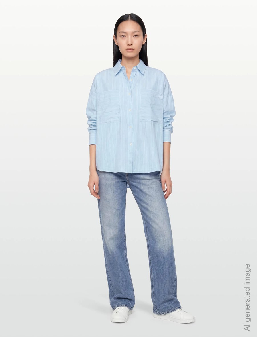 HUGO BLUE - Edafnena_B - langærmede bluser - open miscellaneous - 0