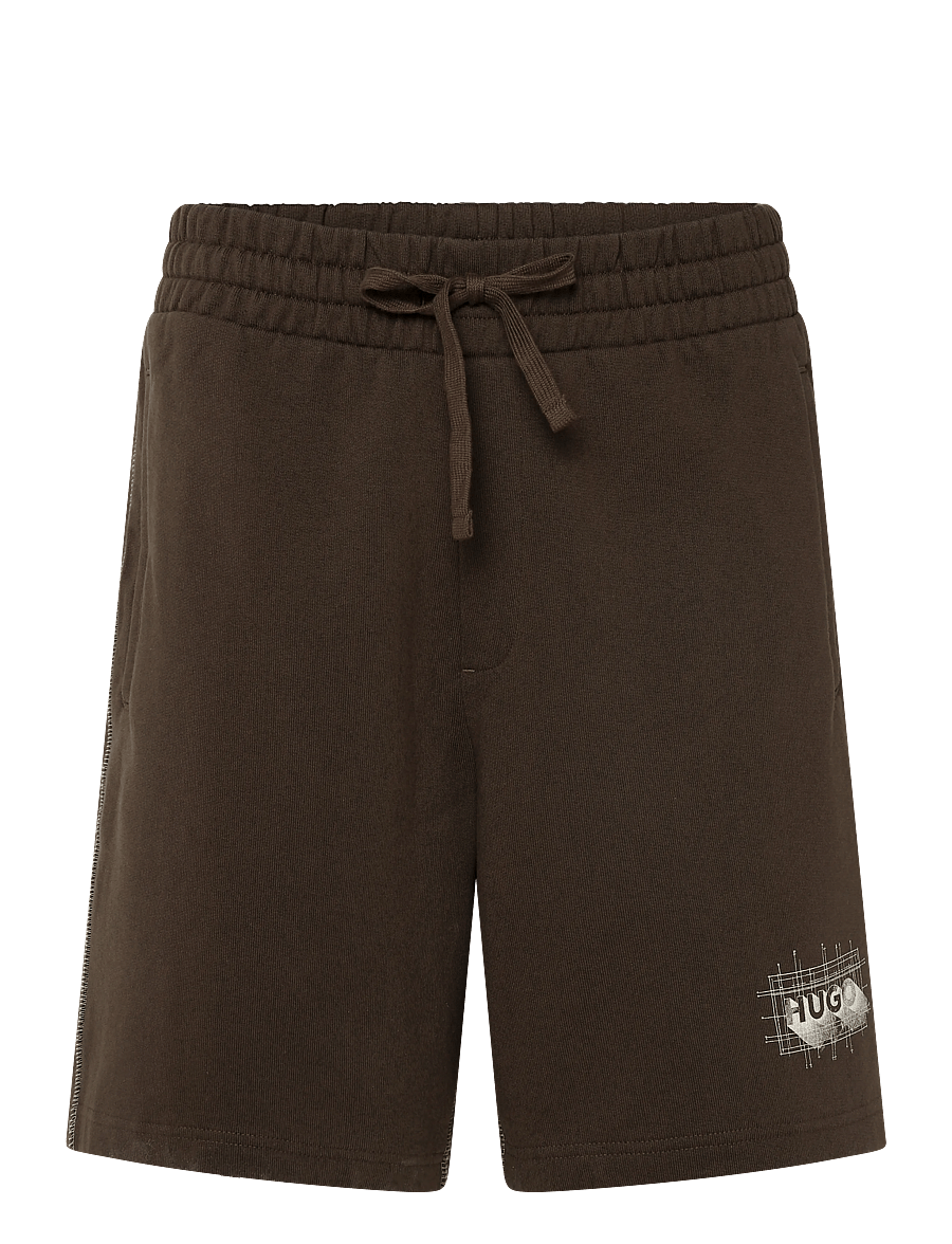 HUGO BLUE - Nothali - sweatshorts - dark brown - 0