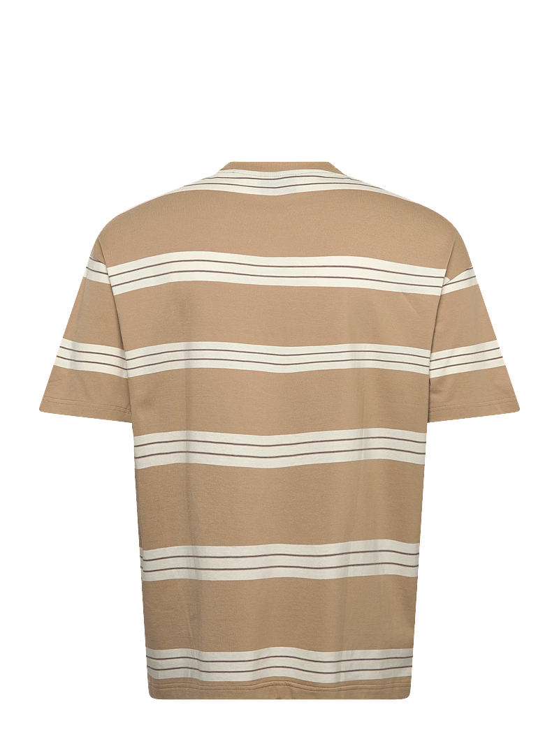 HUGO BLUE - Nolisto - kortærmede t-shirts - medium beige - 1