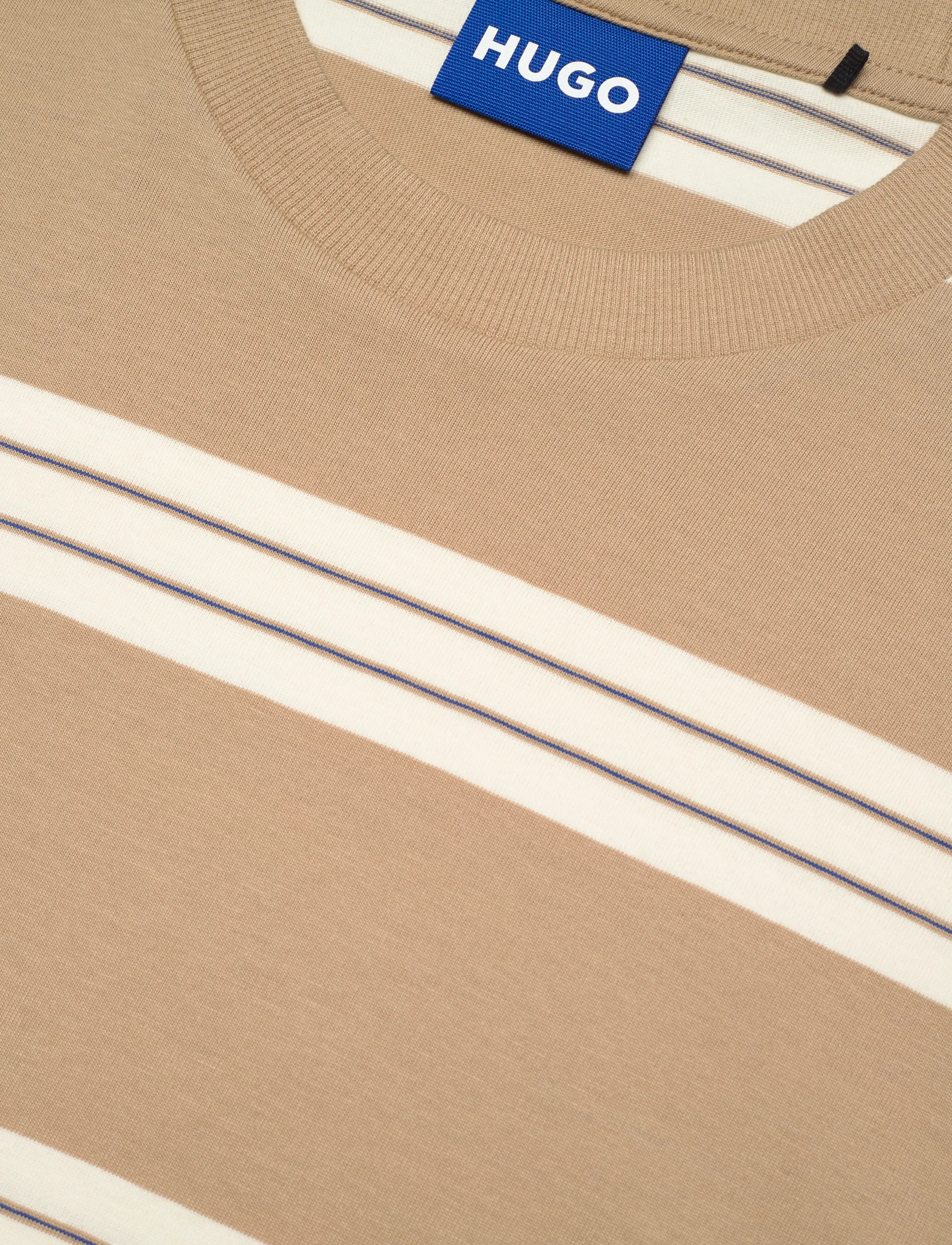 HUGO BLUE - Nolisto - kortærmede t-shirts - medium beige - 2