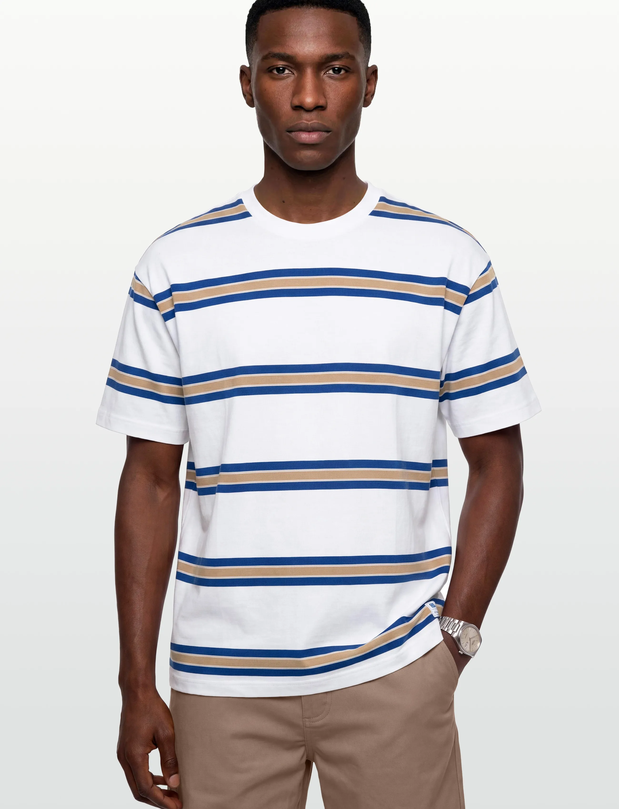 HUGO BLUE - Nolisto - kurzärmelige t-shirts - white - 3