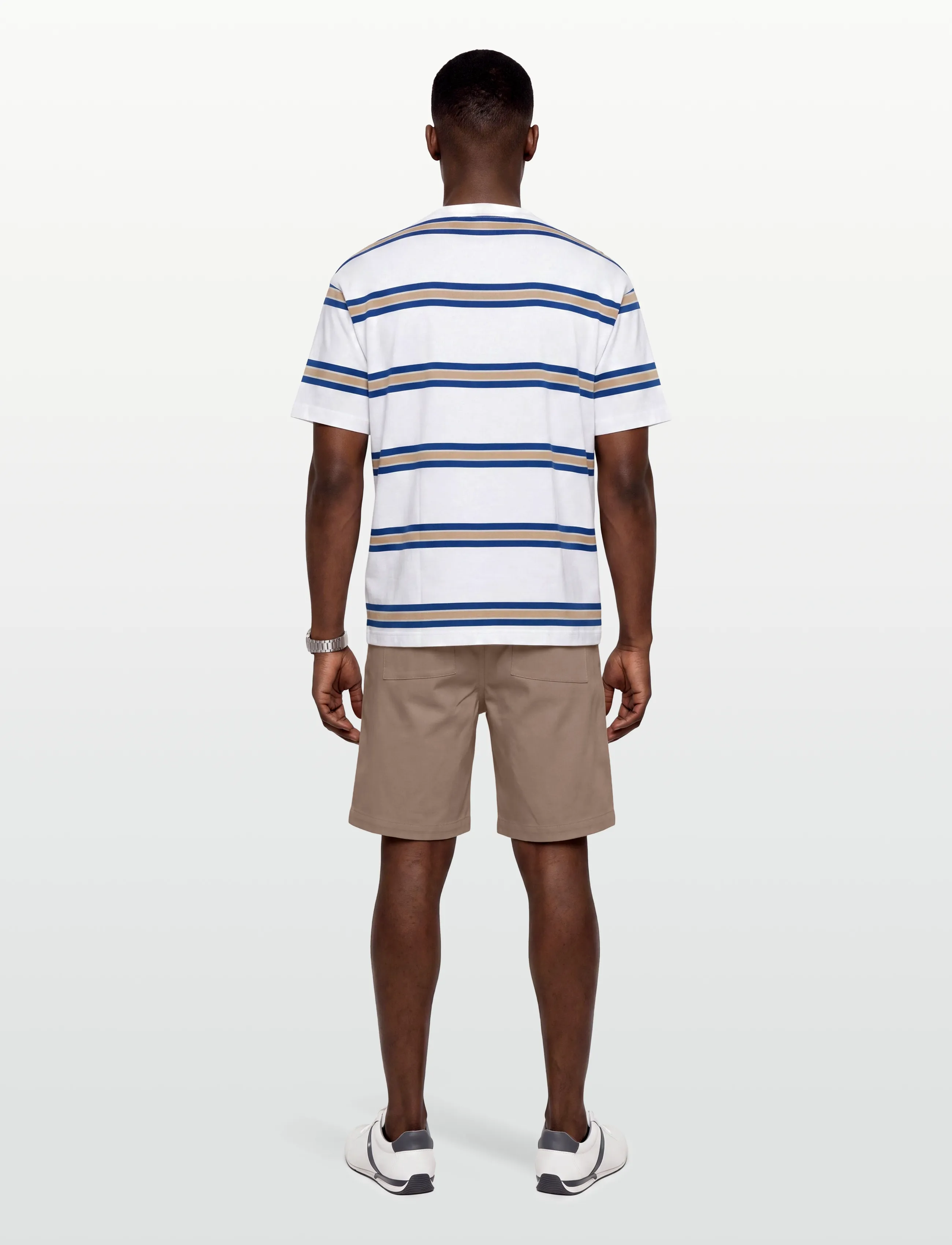 HUGO BLUE - Nolisto - kurzärmelige t-shirts - white - 4