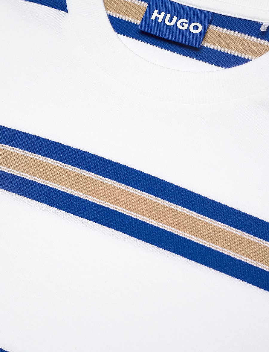 HUGO BLUE - Nolisto - kortærmede t-shirts - white - 2