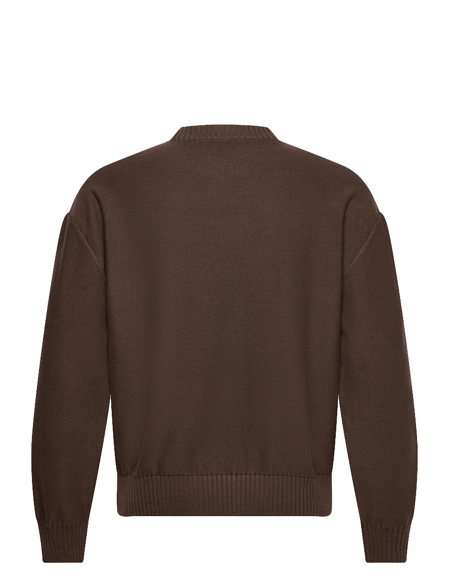 HUGO BLUE - San Casey-C1 - rundhals - dark brown - 2