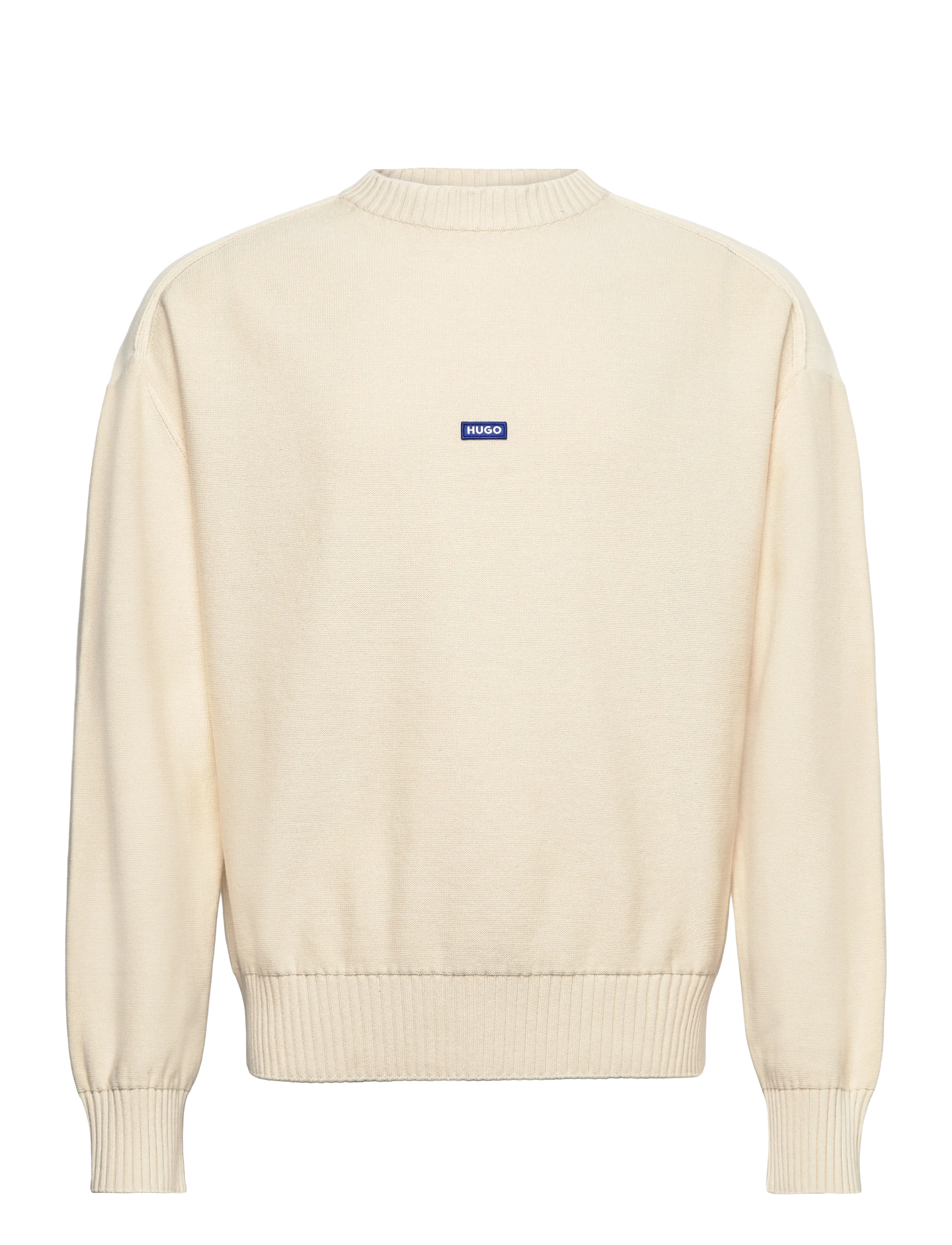 HUGO BLUE San Casey-C1 - Strickmode - OPEN WHITE / cream