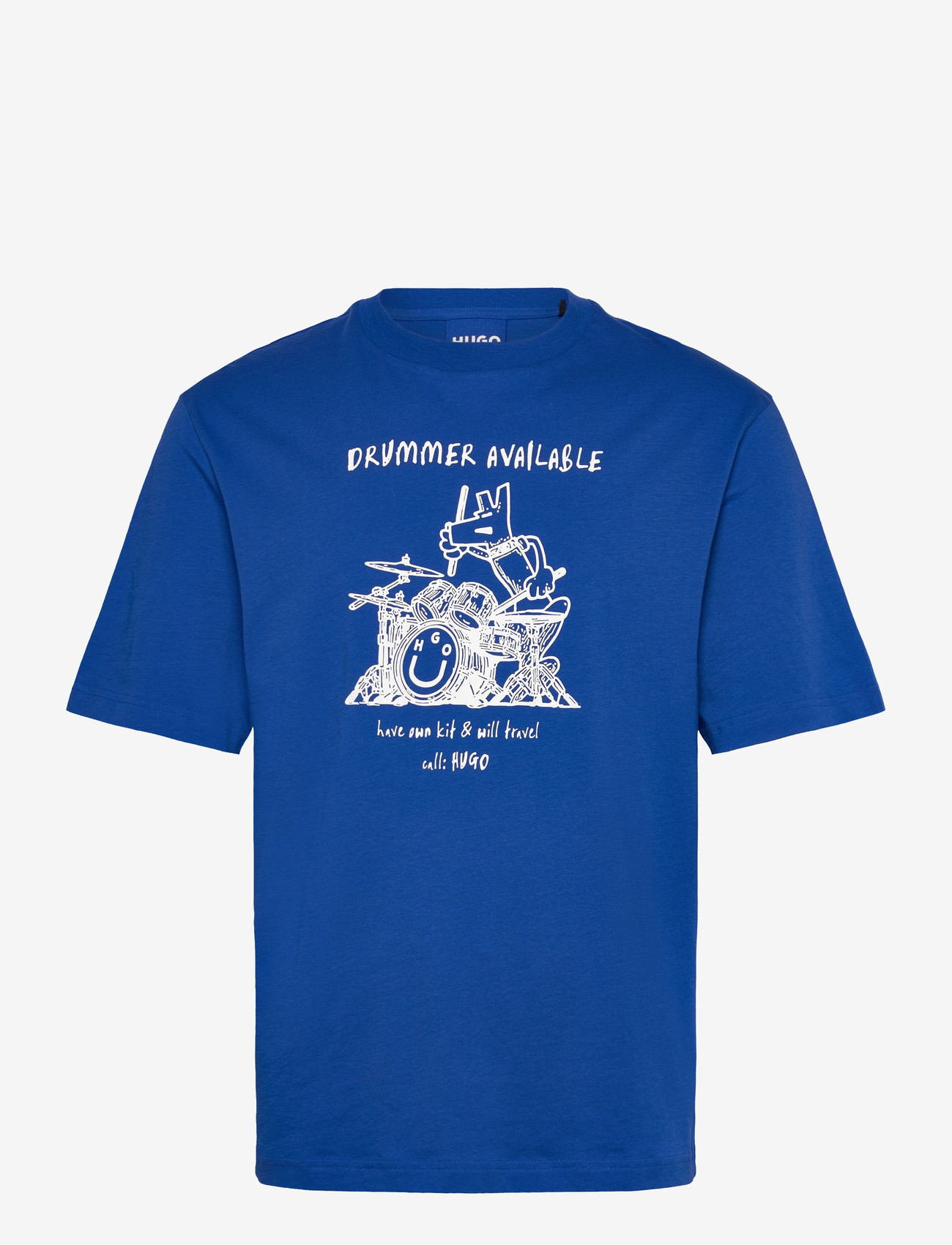 HUGO BLUE - Namerix - kortærmede t-shirts - open blue - 0