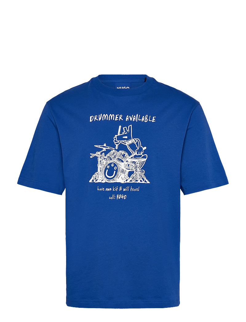 HUGO BLUE - Namerix - kortærmede t-shirts - open blue - 0