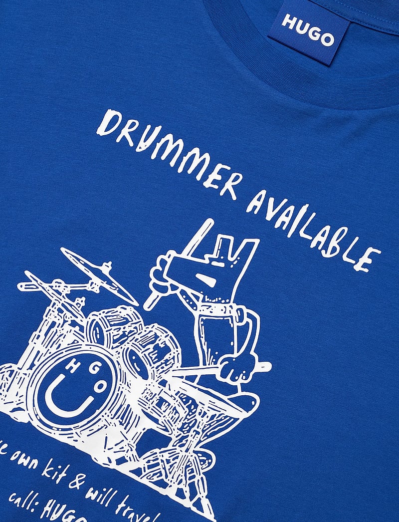 HUGO BLUE - Namerix - kortærmede t-shirts - open blue - 2