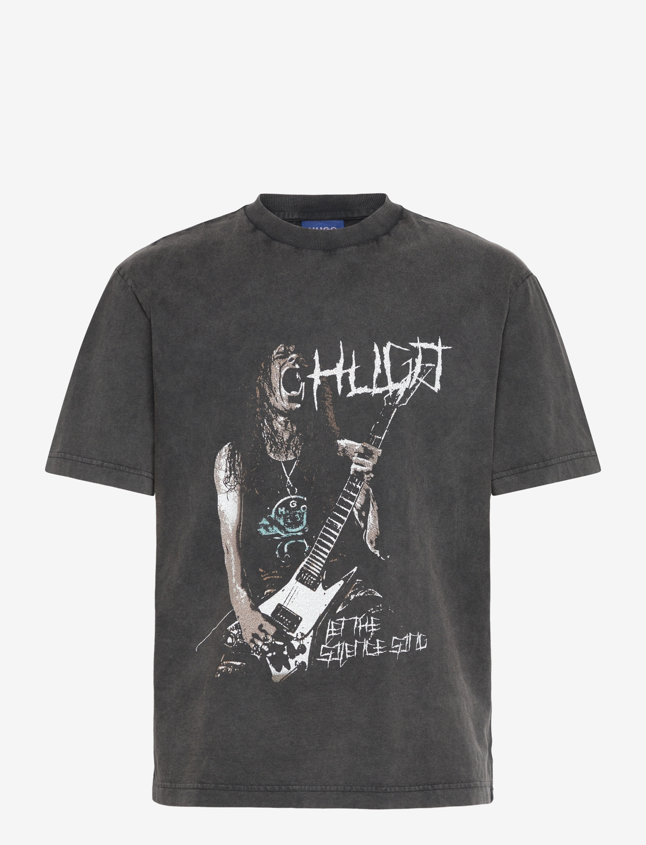 HUGO BLUE - Noctornix - kurzärmelig - black - 0