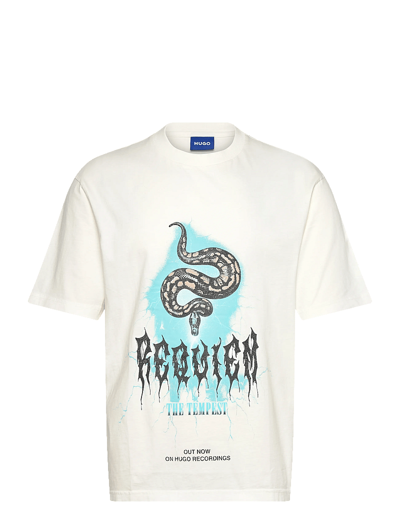 HUGO BLUE - Noctornix - kurzärmelig - open white - 0