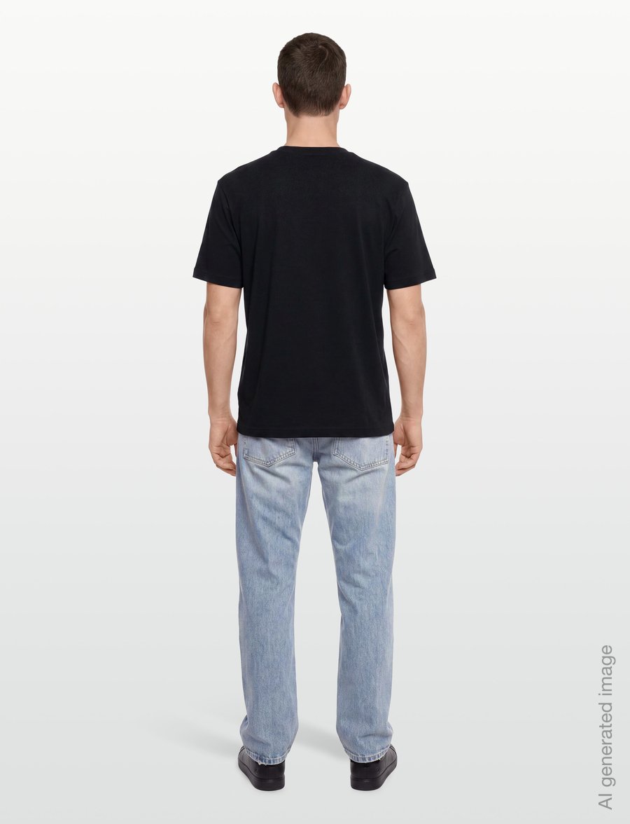 HUGO BLUE - Nierofix - kortærmede t-shirts - black - 4