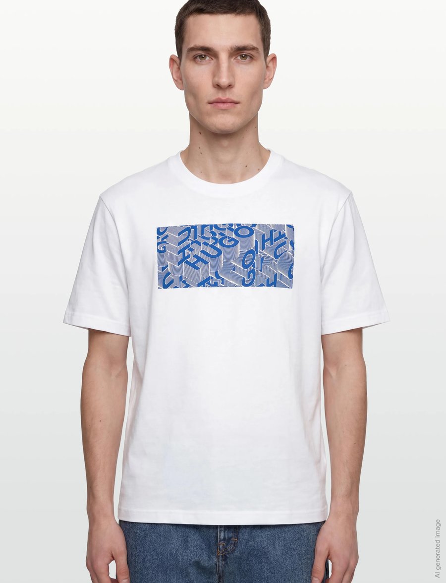 HUGO BLUE - Nierofix - kurzärmelig - white - 3