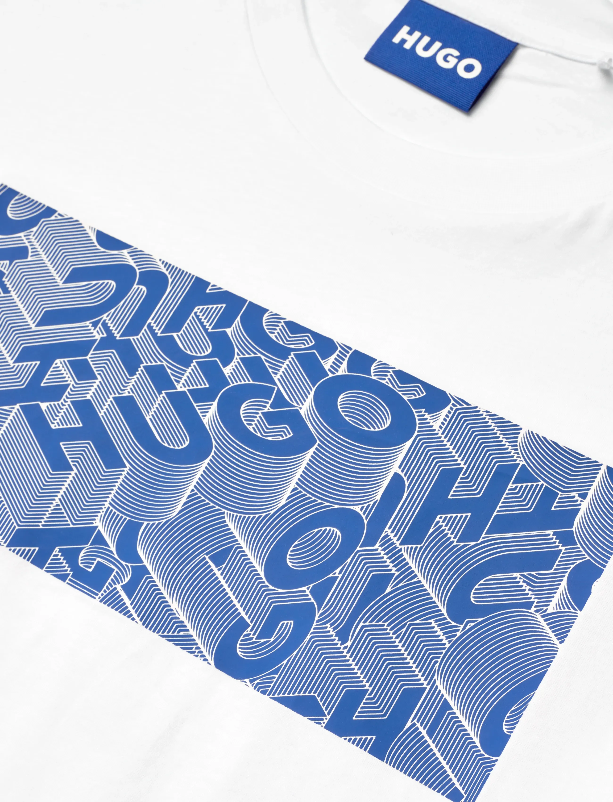 HUGO BLUE - Nierofix - kurzärmelige - white - 5