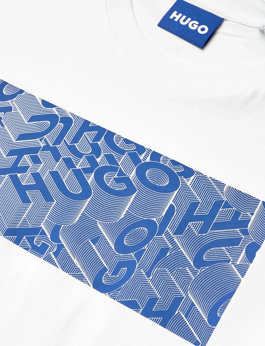 HUGO BLUE - Nierofix - kurzärmelig - white - 5