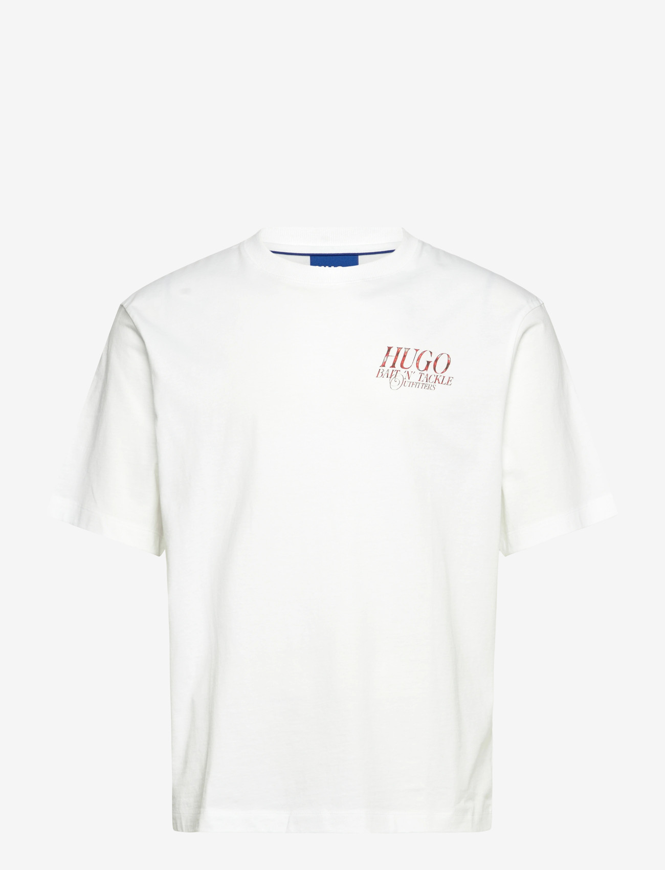 HUGO BLUE - Nofishix - kortærmede t-shirts - white - 0