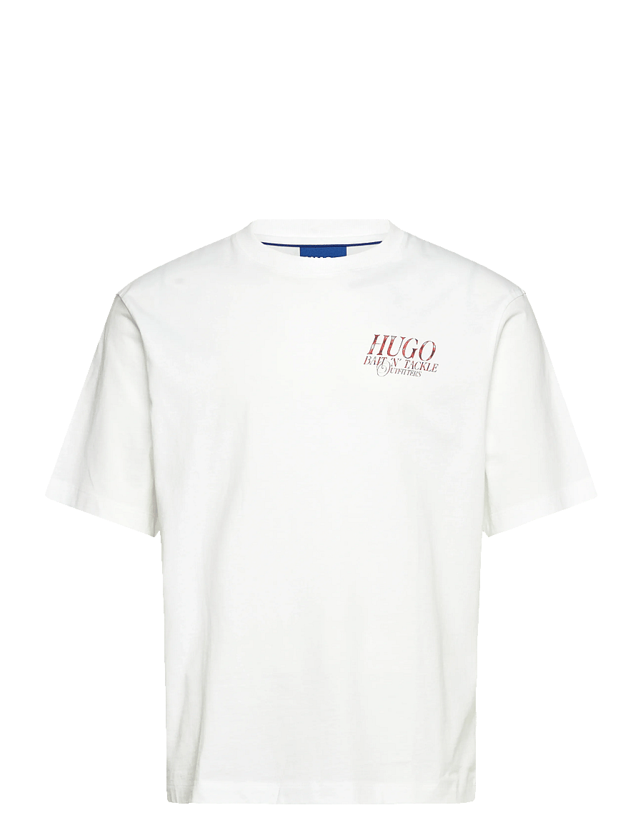 HUGO BLUE - Nofishix - lyhythihaiset - white - 1