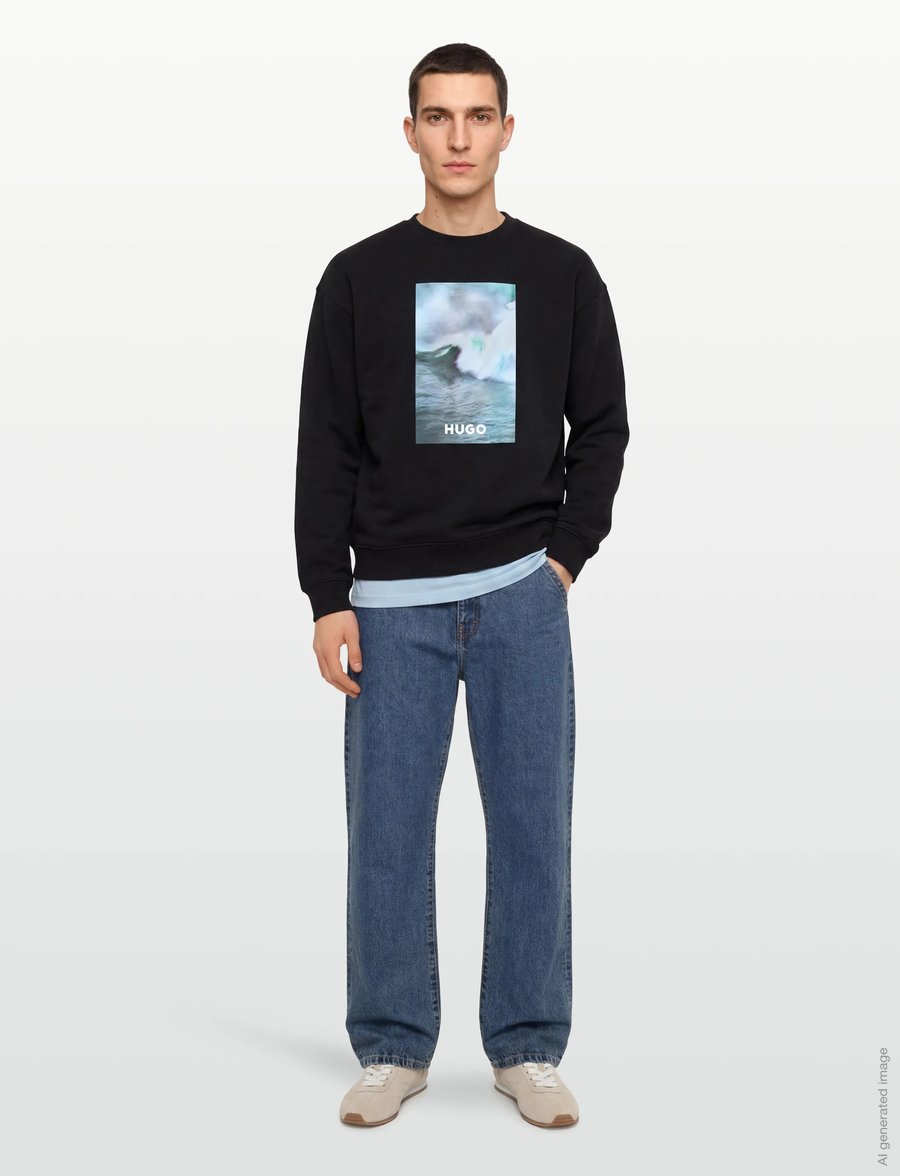 HUGO BLUE - Nofintex - shop efter stil - black - 0
