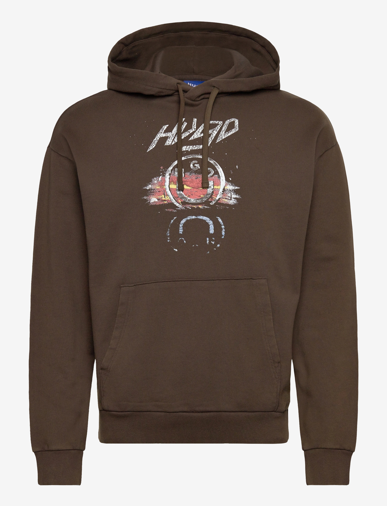 HUGO BLUE - Nimponex - hættetrøjer - dark brown - 0