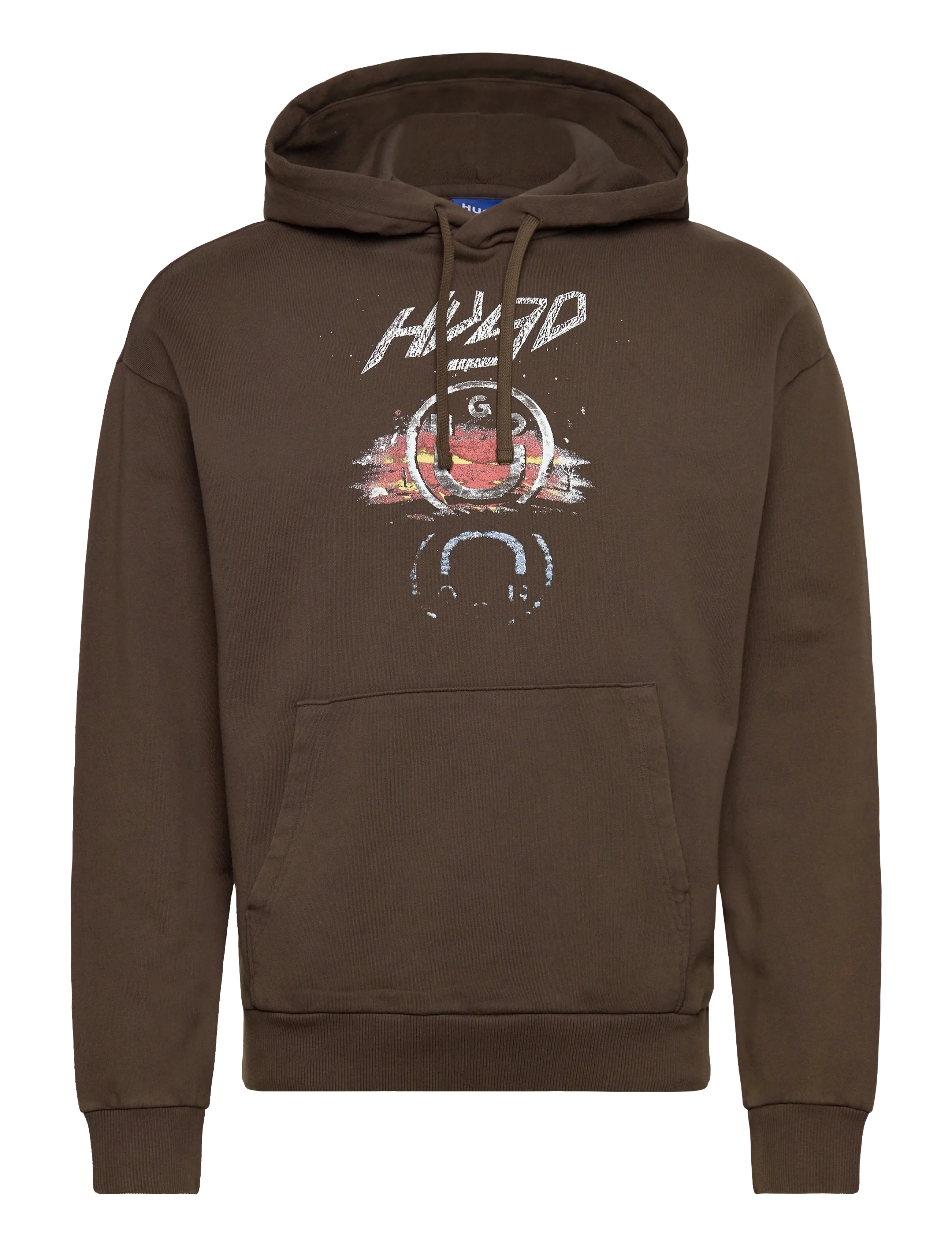 HUGO BLUE Nimponex - Sweatshirts - DARK BROWN / brown