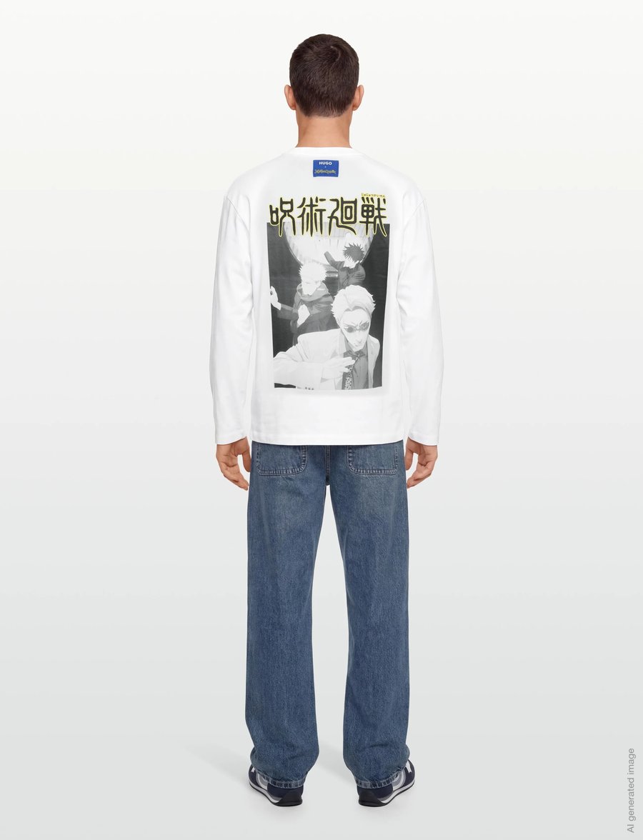 HUGO BLUE - Nichaboso_JJK - white - 4