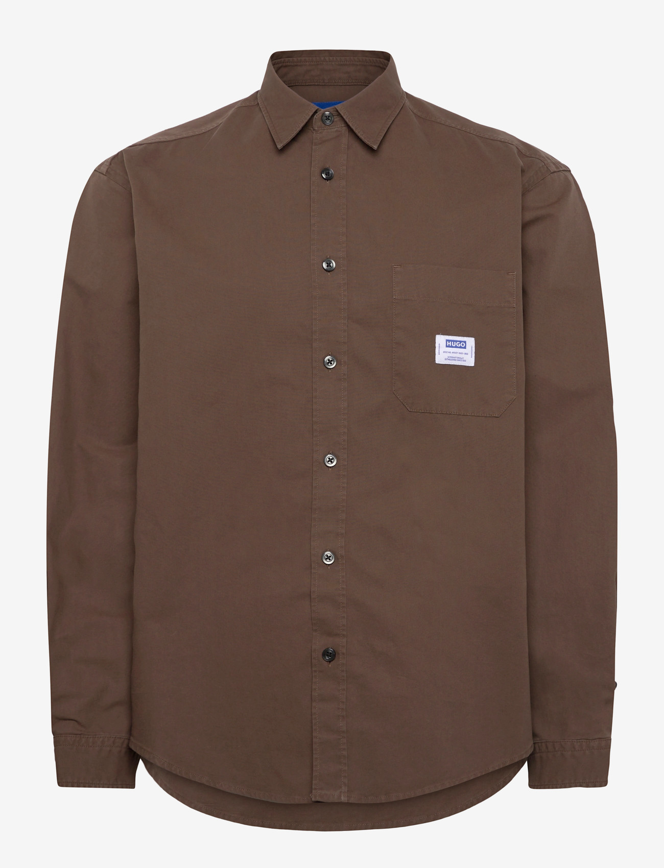 HUGO BLUE - Ebalto - casual skjorter - dark brown - 0